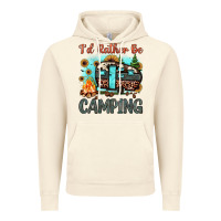 Vintage Artic i'd rather be camping Vintage Hoodie - JahusDesignShop