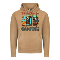 Vintage Camel i'd rather be camping Vintage Hoodie - JahusDesignShop