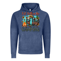 Vintage Denim i'd rather be camping Vintage Hoodie - JahusDesignShop