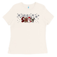 Bone Christmas let it snow Ladies Tee - JahusDesignShop