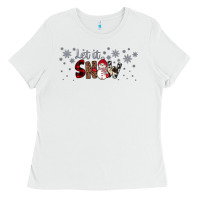 White Christmas let it snow Ladies Tee - JahusDesignShop