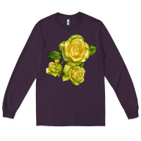 Plum st. patrick rose Long Sleeve Tee - LillyAllenDesigns