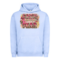 Pigment Grape Ice faith over fear breast cancer 12 inches 300 dpi Urban Hoodie - CowGirlArtShop
