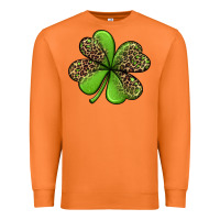 Carrot leopard shamrock Premium Sweatshirt - Jasminsmagicworld