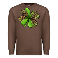 Chestnut leopard shamrock Premium Sweatshirt - Jasminsmagicworld