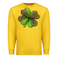 Lemon leopard shamrock Premium Sweatshirt - Jasminsmagicworld