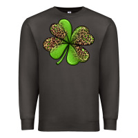 Smoke leopard shamrock Premium Sweatshirt - Jasminsmagicworld