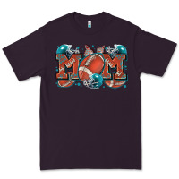 Plum mom american football Premium Tee - Zillion Design Studio