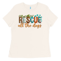 Bone rescue all the dogs Ladies Tee - texasbilliewilder