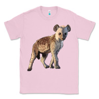 Bubblegum Pink Baby Hyena Illustrations Classic Tee - LillyAllenDesigns