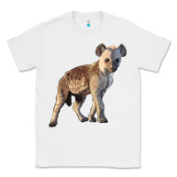 White Baby Hyena Illustrations Classic Tee - LillyAllenDesigns