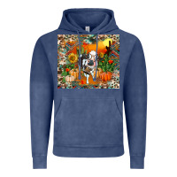Vintage Denim Fall baby cow Vintage Hoodie - RanaPortraitStore