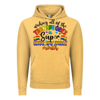 Vintage Mustard wishing all of the transphobes uncomfortable month Vintage Hoodie - Artiststas
