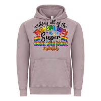 Vintage Zinc wishing all of the transphobes uncomfortable month Vintage Hoodie - Artiststas
