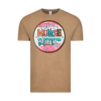 Vintage Coffee nurse round earrings 2 Vintage Tee - BundleAndBundleShop