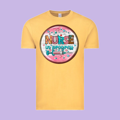 Nurse Round Earrings 2 Vintage Tee Designed By Bundleandbundleshop