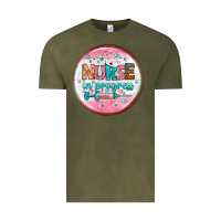 Vintage Olive nurse round earrings 2 Vintage Tee - BundleAndBundleShop