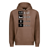 Chestnut Tax Day Eat Sleep Do Taxes Repeat Gift Premium Hoodie - Bettercallsaul