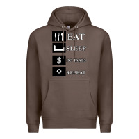 Coffee Tax Day Eat Sleep Do Taxes Repeat Gift Premium Hoodie - Bettercallsaul