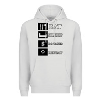 Dove Grey Tax Day Eat Sleep Do Taxes Repeat Gift Premium Hoodie - Bettercallsaul