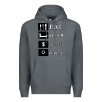 Rock Tax Day Eat Sleep Do Taxes Repeat Gift Premium Hoodie - Bettercallsaul