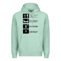 Seafoam Tax Day Eat Sleep Do Taxes Repeat Gift Premium Hoodie - Bettercallsaul