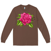 Chestnut perfume delight rose Long Sleeve Tee - LillyAllenDesigns
