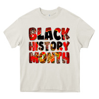 Cream black history month Heavy Core Tee - Zillion Design Studio
