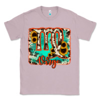 Lilac virgo turquoise cowhide Classic Tee - RanaPortraitStore