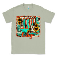 Matcha virgo turquoise cowhide Classic Tee - RanaPortraitStore