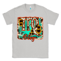 Moon Dust virgo turquoise cowhide Classic Tee - RanaPortraitStore