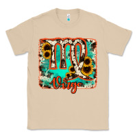 Mushroom virgo turquoise cowhide Classic Tee - RanaPortraitStore