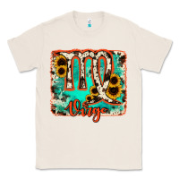 Natural virgo turquoise cowhide Classic Tee - RanaPortraitStore