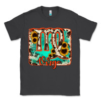 Smoke virgo turquoise cowhide Classic Tee - RanaPortraitStore