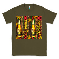 Army Green beer bottle for christmas Classic Tee - AdoDesignShop