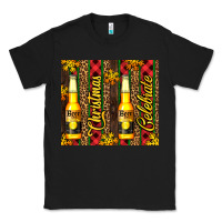 Black beer bottle for christmas Classic Tee - AdoDesignShop