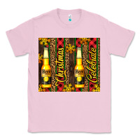 Bubblegum Pink beer bottle for christmas Classic Tee - AdoDesignShop