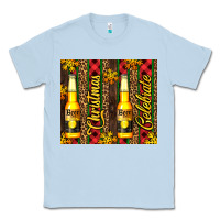 Dusty Blue beer bottle for christmas Classic Tee - AdoDesignShop