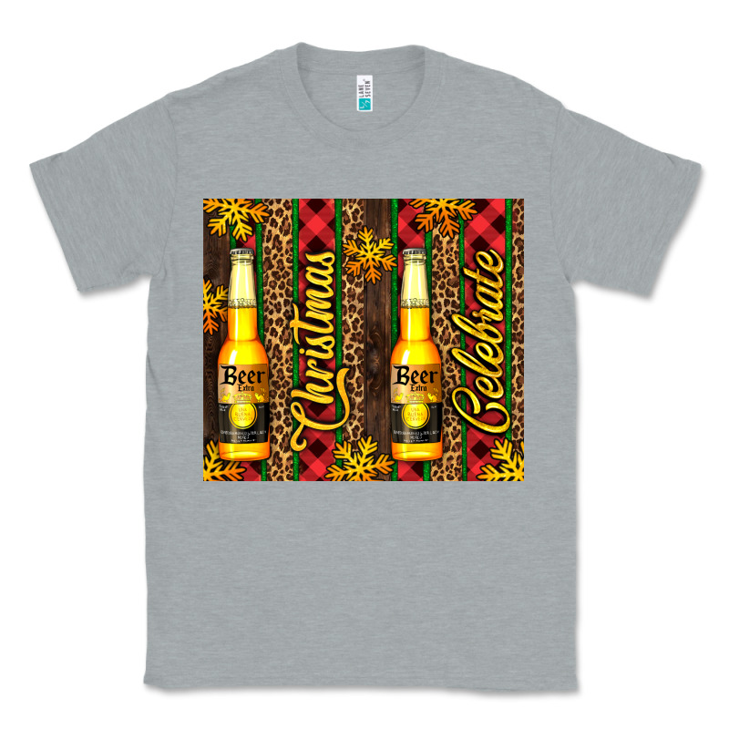 Beer Bottle For Christmas Classic Tee by AdoDesignShop | Teevron