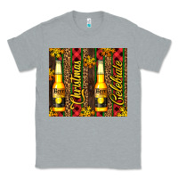 Heather Grey beer bottle for christmas Classic Tee - AdoDesignShop