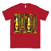 Red beer bottle for christmas Classic Tee - AdoDesignShop
