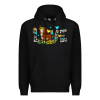 Black love western cow Premium Hoodie - JahusDesignShop