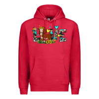 Cardinal love western cow Premium Hoodie - JahusDesignShop