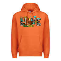 Carrot love western cow Premium Hoodie - JahusDesignShop