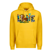 Lemon love western cow Premium Hoodie - JahusDesignShop
