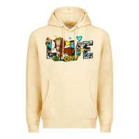 Pina Colada love western cow Premium Hoodie - JahusDesignShop