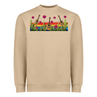 Mexican Sombrero Guitar Libbey Glass Heavyweight Sweatshirt | Teevron