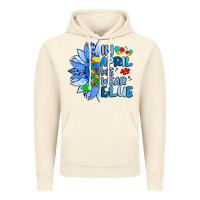 Vintage Artic in april we wear blue sunflower Vintage Hoodie - Artiststas