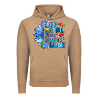 Vintage Coffee in april we wear blue sunflower Vintage Hoodie - Artiststas