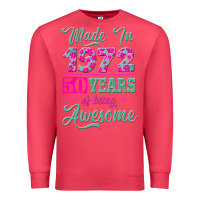 Cardinal made in 1972, 50 years of being awesome Premium Sweatshirt - Jasminsmagicworld